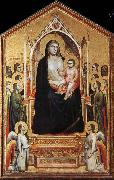 unknow artist On the throne of Our Lady Sweden oil painting reproduction